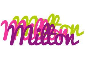 Milton flowers logo