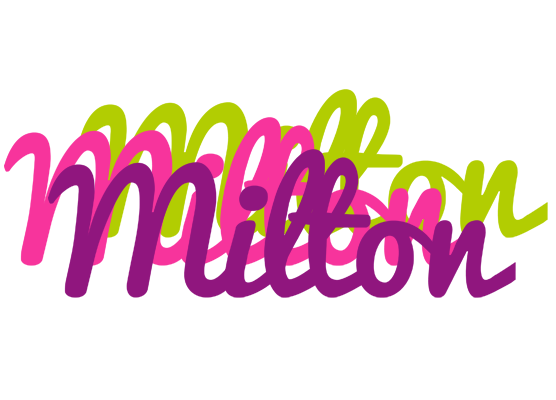Milton flowers logo