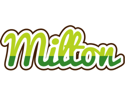 Milton golfing logo