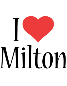 Milton Logo Name Logo Generator I Love Love Heart Boots Friday Jungle Style