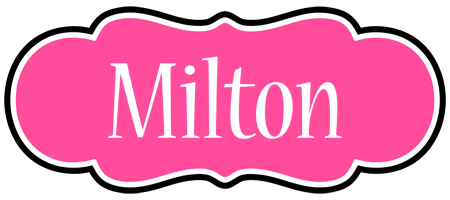 Milton invitation logo