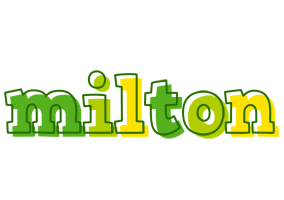 Milton juice logo