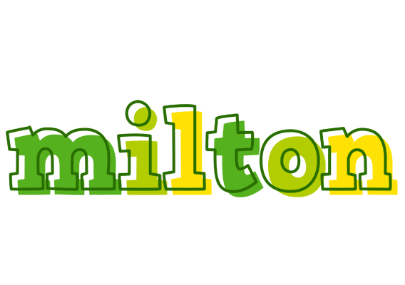 Milton juice logo