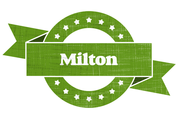 Milton natural logo