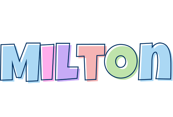 Milton pastel logo