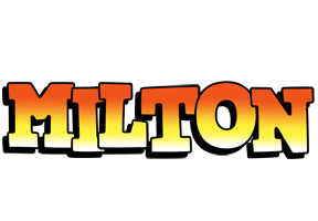 Milton sunset logo