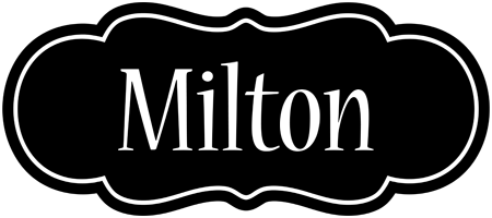 Milton welcome logo