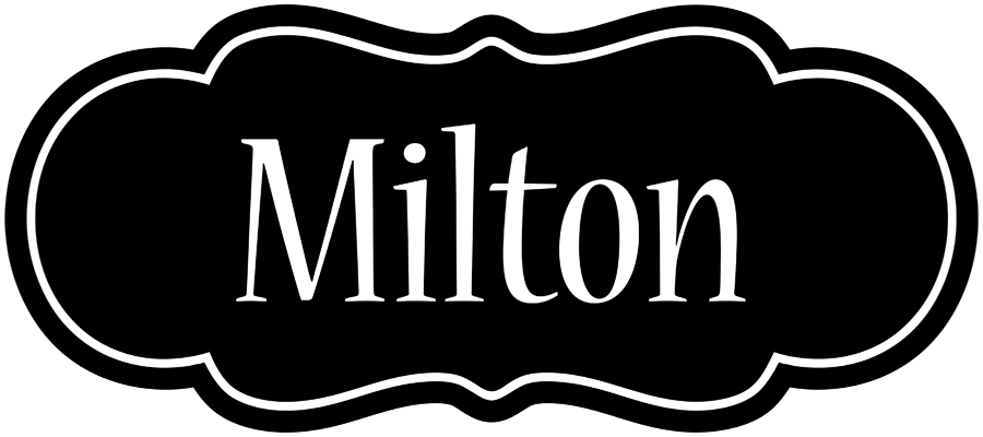 Milton welcome logo