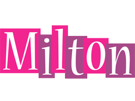 Milton whine logo