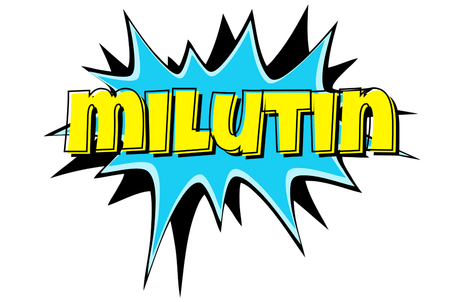 Milutin amazing logo