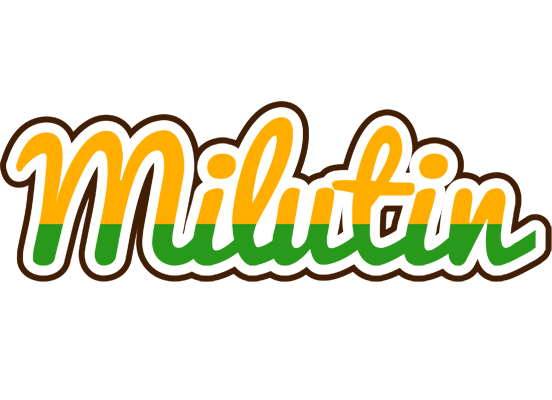 Milutin banana logo