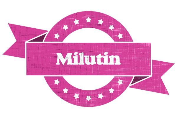 Milutin beauty logo