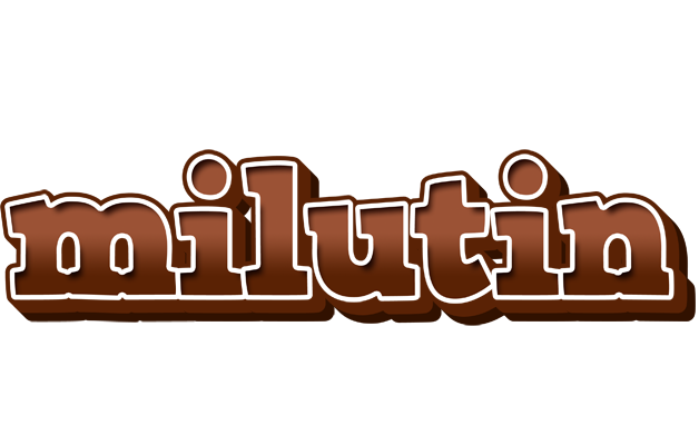 Milutin brownie logo