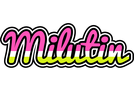 Milutin candies logo