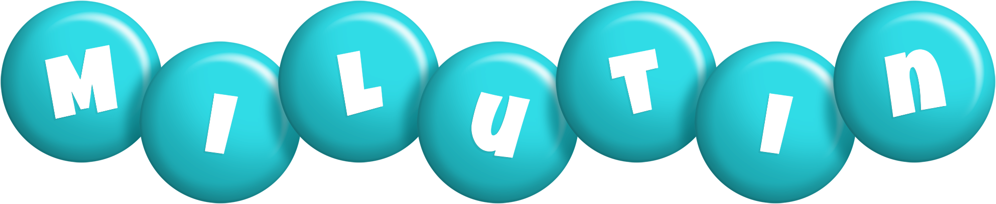 Milutin candy-azur logo