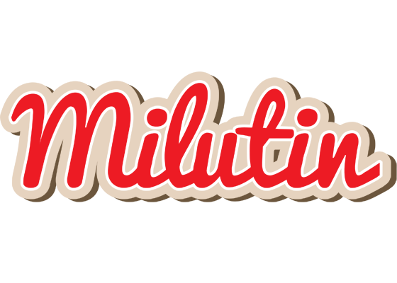 Milutin chocolate logo
