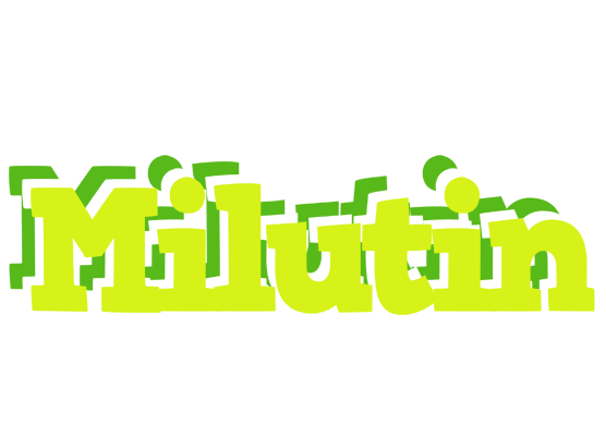 Milutin citrus logo