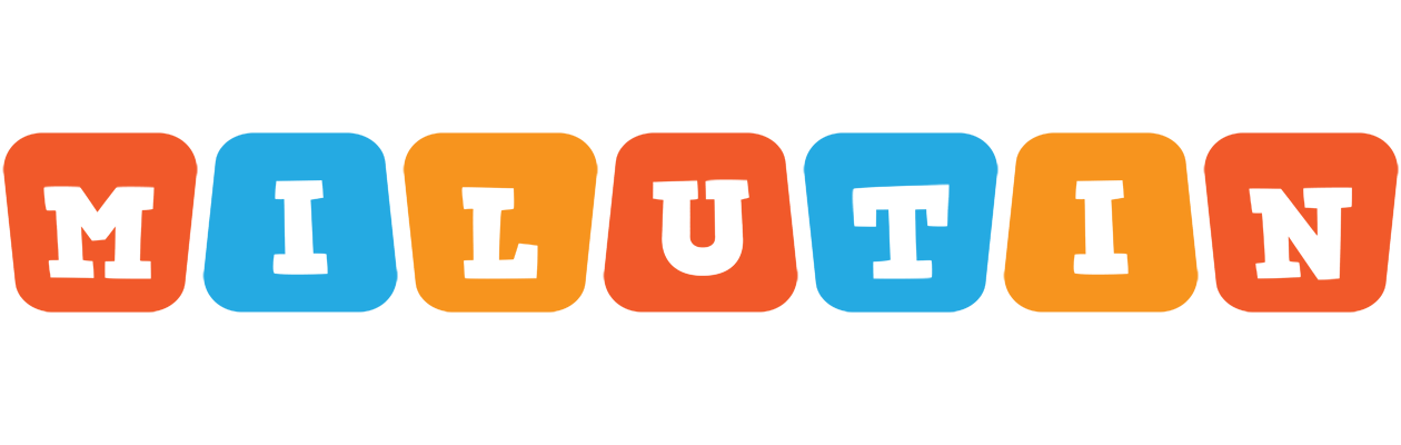 Milutin comics logo