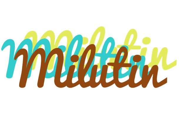 Milutin cupcake logo