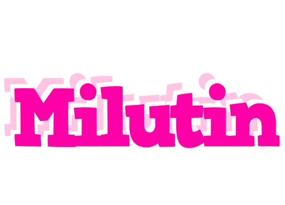 Milutin dancing logo