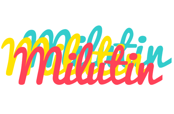 Milutin disco logo
