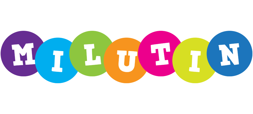 Milutin happy logo