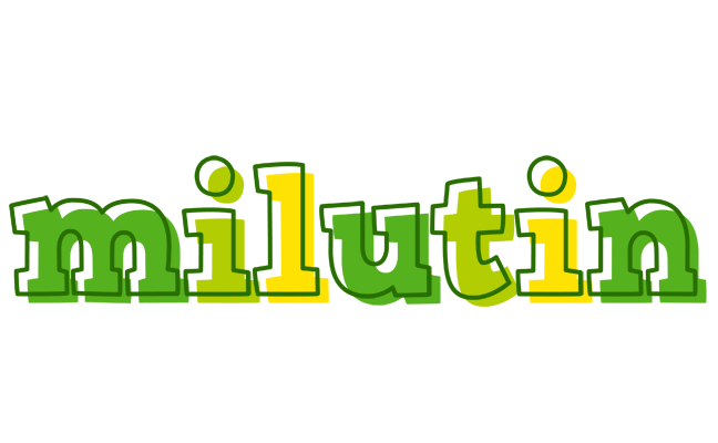 Milutin juice logo