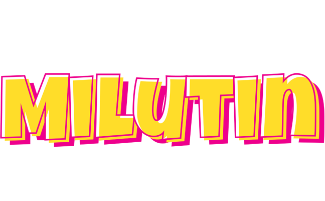 Milutin kaboom logo