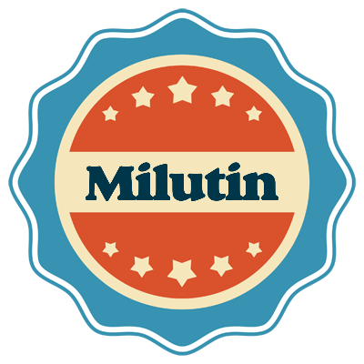 Milutin labels logo