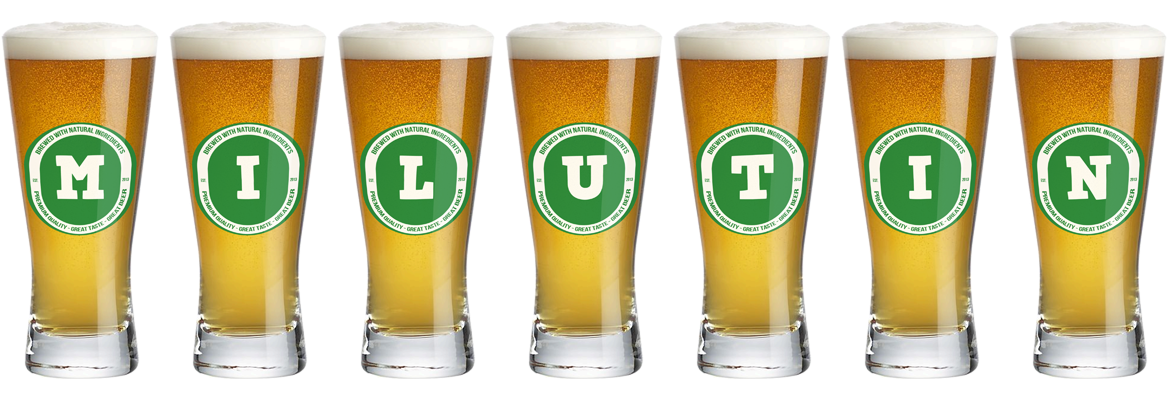 Milutin lager logo