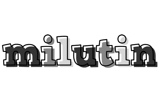 Milutin night logo
