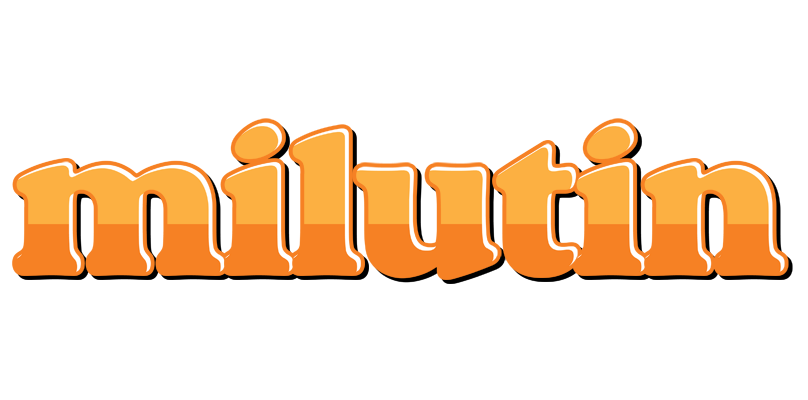 Milutin orange logo