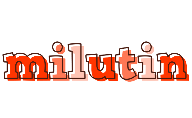 Milutin paint logo