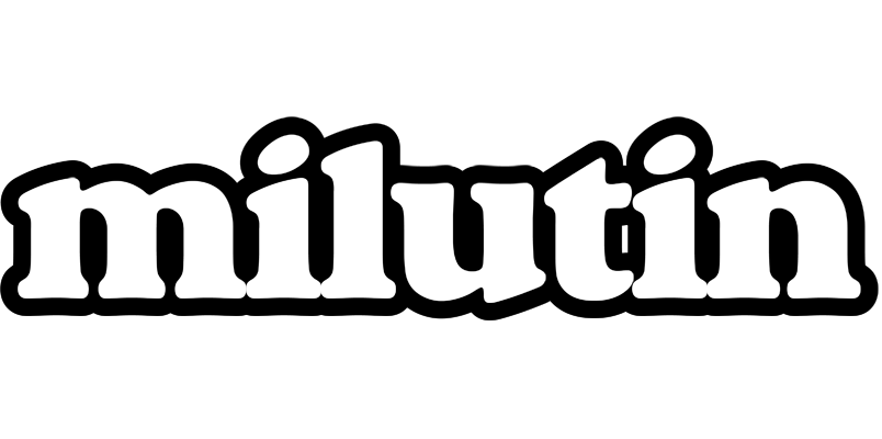 Milutin panda logo