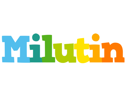 Milutin rainbows logo