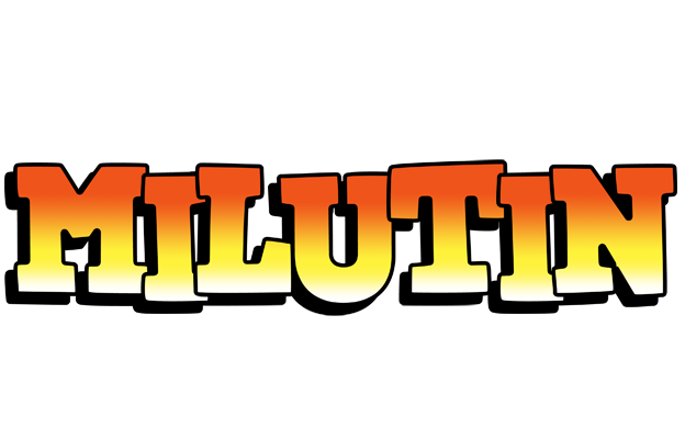 Milutin sunset logo