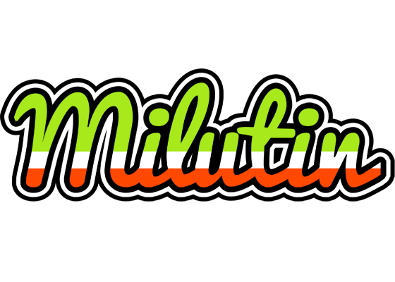 Milutin superfun logo