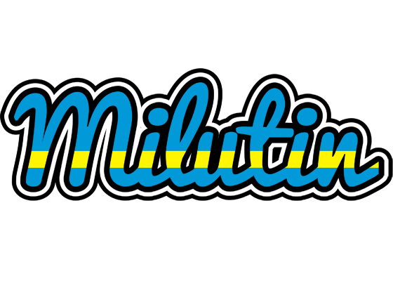 Milutin sweden logo