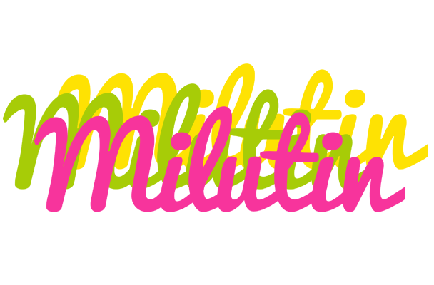 Milutin sweets logo
