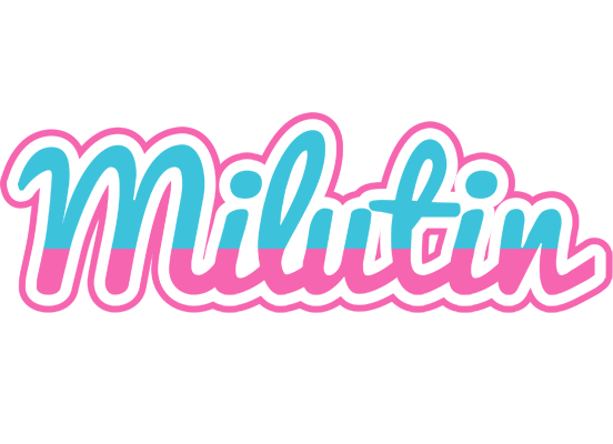 Milutin woman logo