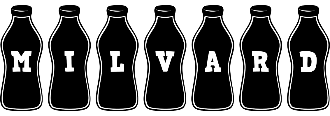 Milvard bottle logo