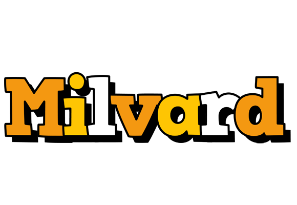 Milvard cartoon logo