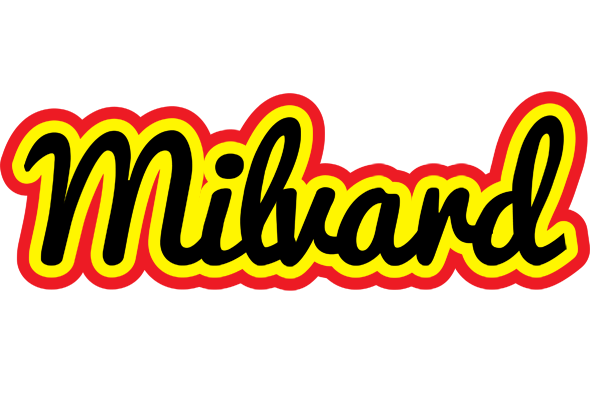 Milvard flaming logo
