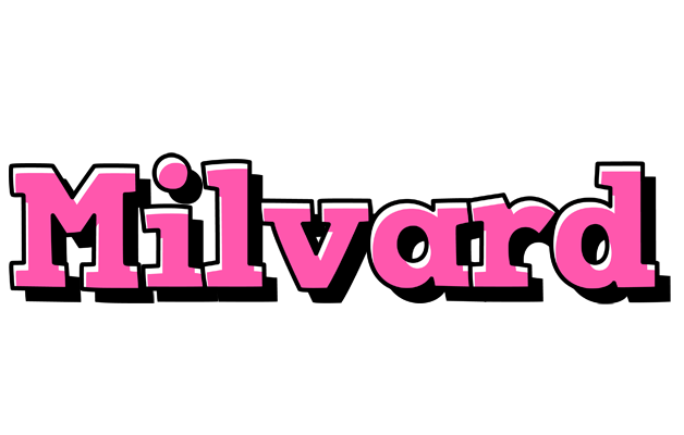 Milvard girlish logo