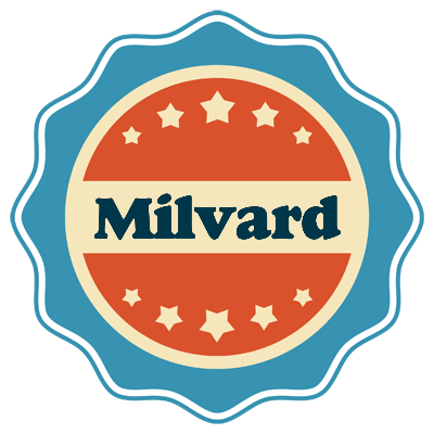 Milvard labels logo