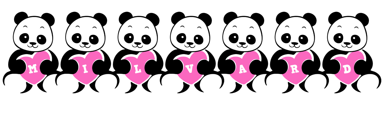 Milvard love-panda logo