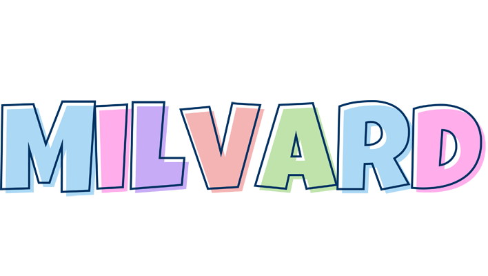 Milvard pastel logo