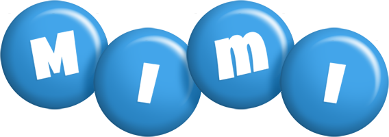 Mimi candy-blue logo