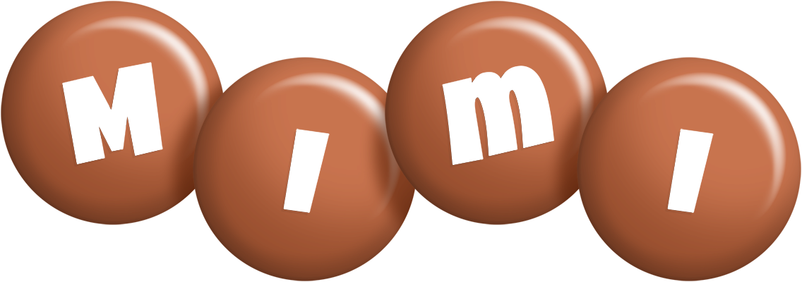 Mimi candy-brown logo