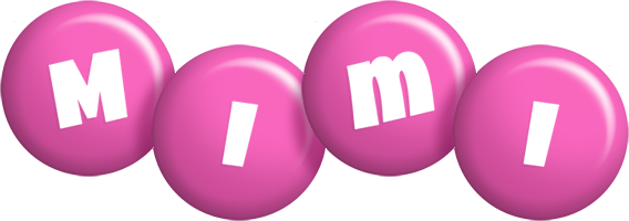 Mimi candy-pink logo